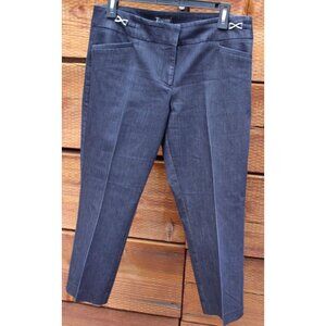 New York & Company 7th Avenue Suiting Collection Womens Sz 10 Cropped Pants #T28